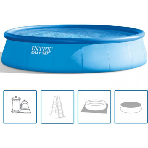 INTEX Easy Set Pool Medence 549 x 122 cm vízforgatóval 26176GN