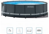 INTEX Ultra XTR Frame Pool Set medence vízforgatóval, 549 x 132 cm 26330NP