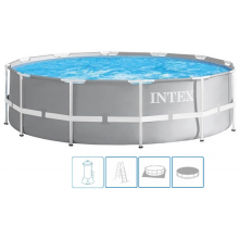 INTEX Prism Frame Pools Set fémvázas medence szett, 427 x 107 cm 26720NP