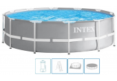 INTEX Prism Frame fémvázas medence szett vízforgatóval, 457 x 107 cm 26724GN