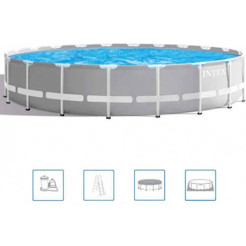 INTEX Prism Frame Pool Set medence vízforgatóval, 610 x 132 cm 26756GN