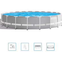 INTEX Prism Frame Pool Set medence vízforgatóval, 610 x 132 cm 26756NP