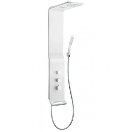 HANSGROHE Raindance Lift 180 2jet zuhanypanel, fehér/króm 27008400