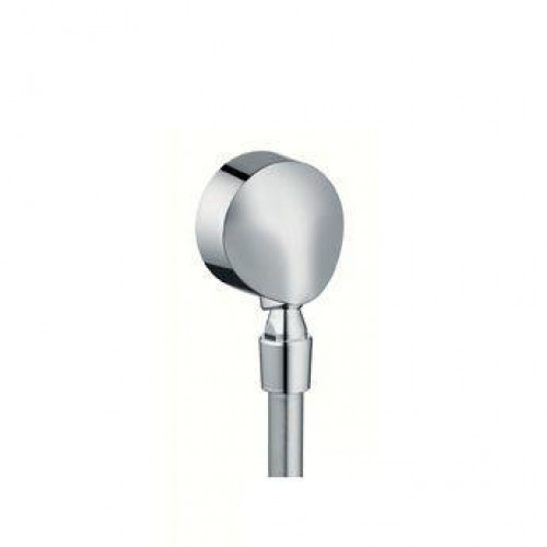 HANSGROHE FixFit S csőcsatlakozás visszafolyásgátlóval és gömbcsuklóval, króm 27506000