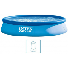 INTEX Easy Set Medence papírszűrős vízforgatóval 396 x 84 cm 28142GN