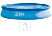 KIÁRUSÍTÁS INTEX Easy Set Pool medence vízforgatóval,457 x 84 cm 28158NP SÉRÜLT CSOMAGOLÁS