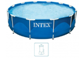 INTEX Metal Frame Pool medence vízforgató nélkül, 366 x 76 cm 28210NP