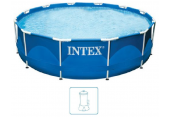 INTEX Metal Frame Pool medence vízforgatóval, 366 x 76 cm 28212GN
