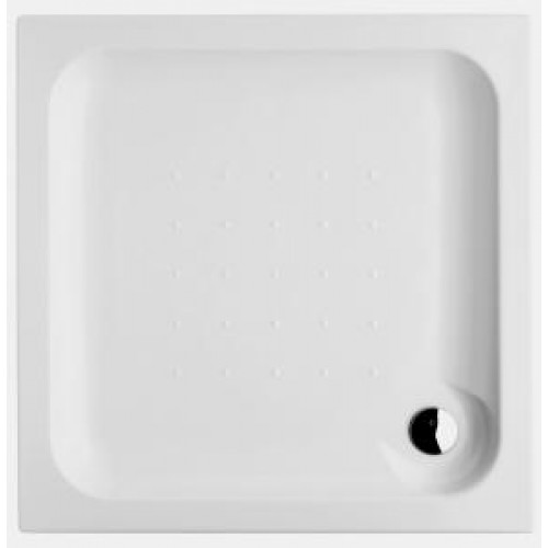 JIKA Olymp négyszögletes önhordó zuhanytálca, fehér, 90x90 cm H2118220000001