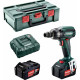 Metabo SSW 18 LTX 400 BL Akkus ütvecsavarozó (18V/2x4,0Ah) Metabox 602205500