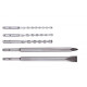 Metabo SDS-plus fúró-/vésőkészlet SP, 5 részes 630465000