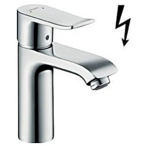 HANSGROHE Metris egykaros mosdócsap 110 nyílt rendszerű vízmelegítőkhöz, króm 31074000