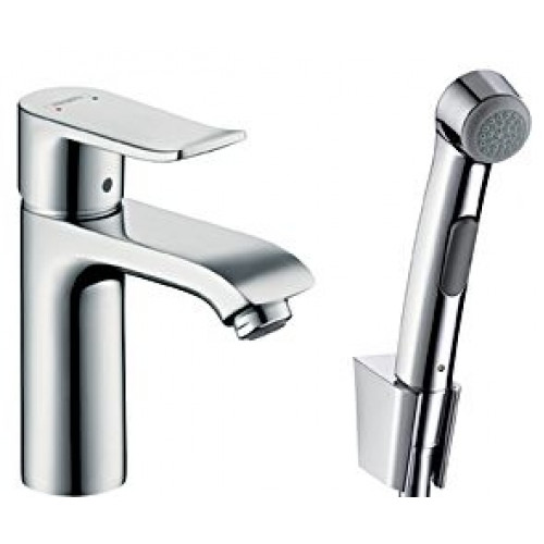 HANSGROHE Metris egykaros mosdócsaptelep bidé zuhannyal és 160 cm zuhanycsővel 31285000