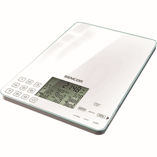 SENCOR SKS 6000 tápérték-kalkulátor mérleg