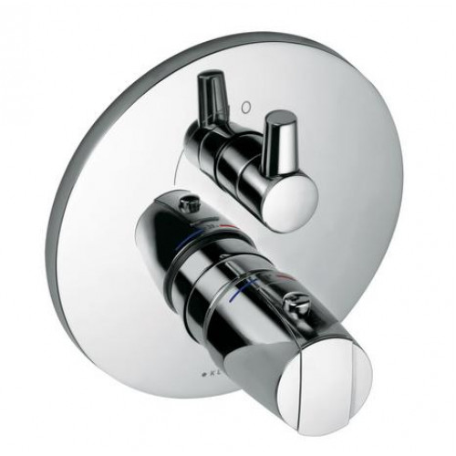 KLUDI Objekta falsík alatti termosztátos zuhanycsap, króm 358350538