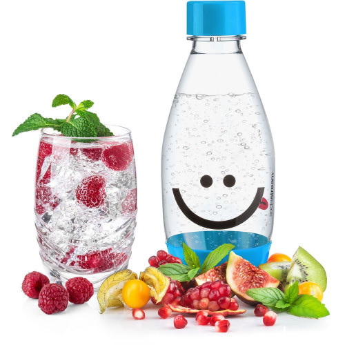 SODASTREAM Smiley gyerek palack, 0,5l, kék 42002836