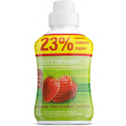 SODASTREAM 750ml Zöld tea Eper
