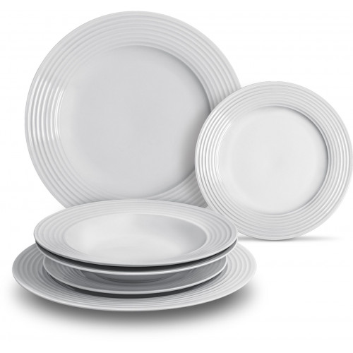 LAMART LT9021 KEREK TÁNYÉR 6 DB WAVE