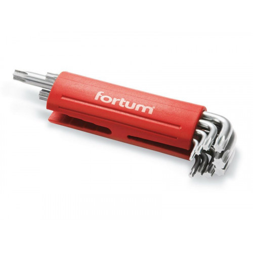 FORTUM TORX kulcs készlet, 9db 4710300