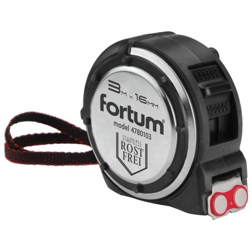 FORTUM mérőszalag 5m×19mm 1 stoppos 4780105