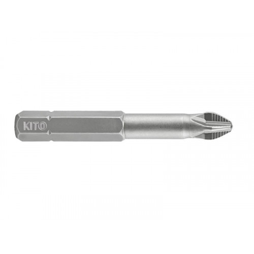KITO Gripp csillagcsavarhúzó bit, PH 0 x 50 mm, S2 4811100