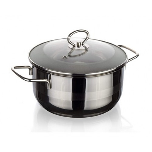 BANQUET Matte New Line fazék fedővel, 6,5 l 48ES0505CS26-A