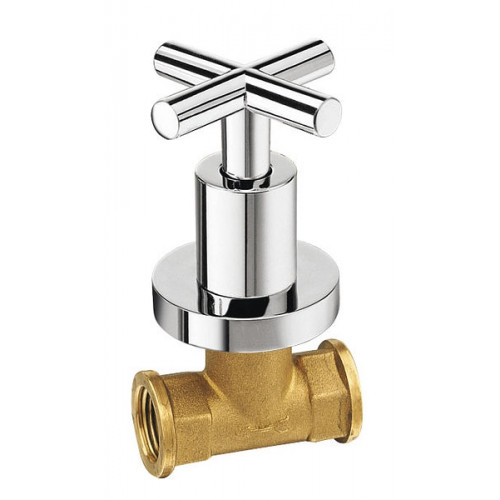 SAPHO REITANO AXIA falba süllyesztett elzáró szelep, meleg, 1/2", króm 505H SAPHO REITANO AXIA falba süllyesztett elzáró szelep, meleg, 1/2", króm 505H