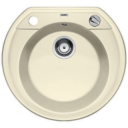 BLANCO Rondoval 45 szilgránit mosogató dugókiemelővel, jázmin 515661