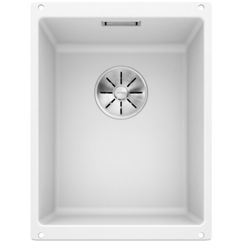 BLANCO SUBLINE 320-U InFino szilgránit mosogató, fehér 523410 BLANCO SUBLINE 320-U InFino szilgránit mosogató, fehér 523410