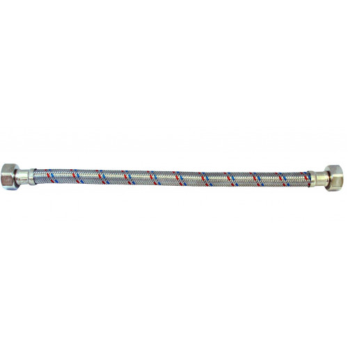 STENO rozsdamentes acél csatlakozótömlő, BB, 3/4" x 3/4", 60 cm 53343460
