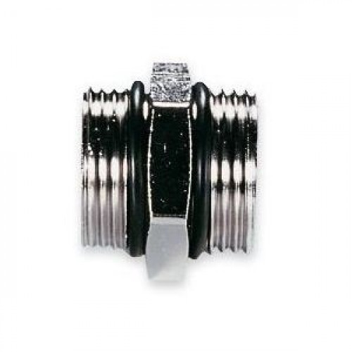 IVAR Közcsavar 1/2"Mx1/2"M nikkel  550019 IVAR Közcsavar 1/2"Mx1/2"M nikkel  550019