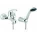 Novaservis METALIA 55 kádtöltő csaptelep zuhanyszettel 100mm króm 55024, 0