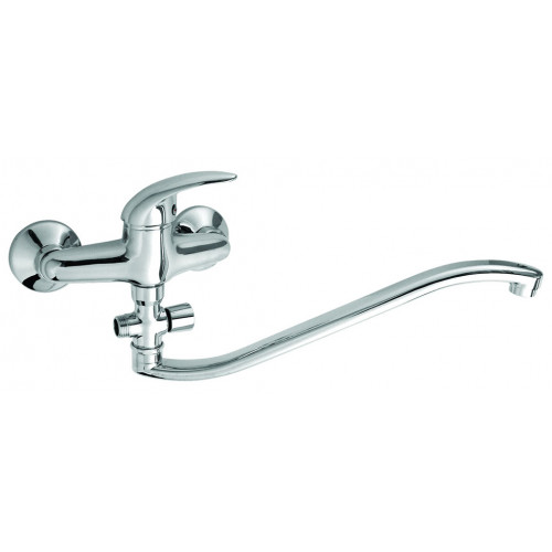 NOVASERVIS Metalia egykaros mosdó és kádtöltő szett, 150 mm, króm 55032,0