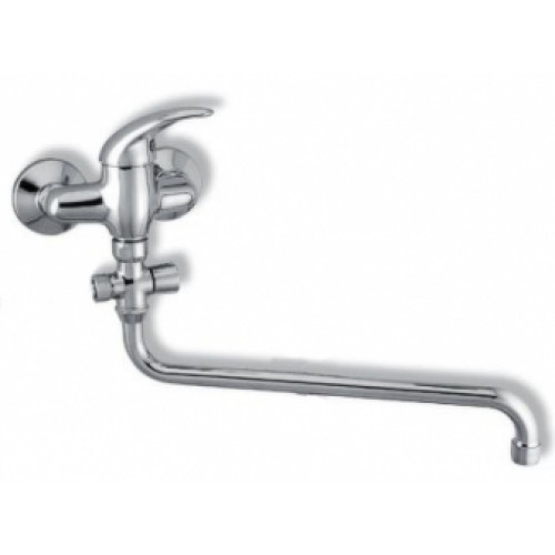 NOVASERVIS METALIA EGYKAROS MOSDÓ- ÉS KÁDTÖLTŐ 150 MM, KRÓM 55071/1,0 NOVASERVIS METALIA EGYKAROS MOSDÓ- ÉS KÁDTÖLTŐ 150 MM, KRÓM 55071/1,0