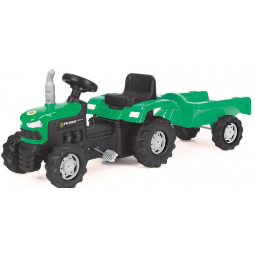 BUDDY TOYS BPT 1013 pedálos traktor utánfutóval 57000765 BUDDY TOYS BPT 1013 pedálos traktor utánfutóval 57000765