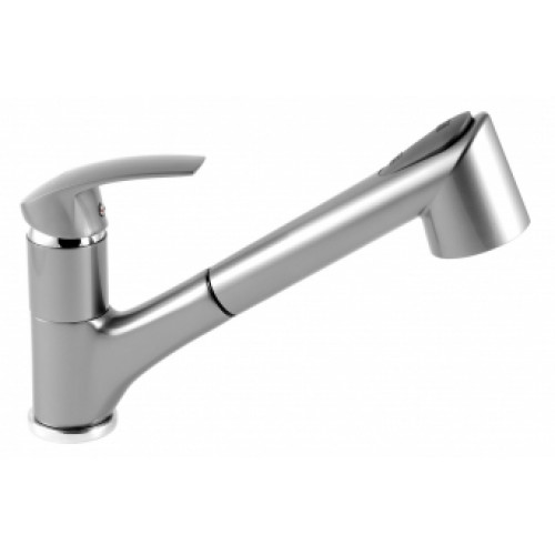 NOVASERVIS METALIA 57 Mosogató teleszkópos csaptelep, szürke 57081,68 NOVASERVIS METALIA 57 Mosogató teleszkópos csaptelep, szürke 57081,68