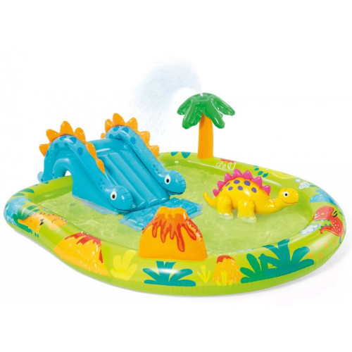 INTEX Little Dino Play Center felfújható medence 57166NP