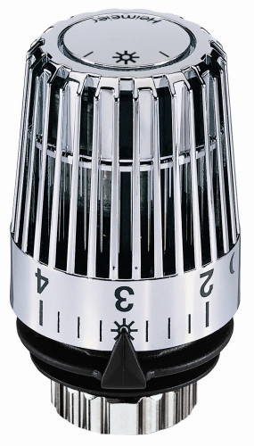 HEIMEIER K termosztátfej beépített érzékelővel, króm 6000-00.501