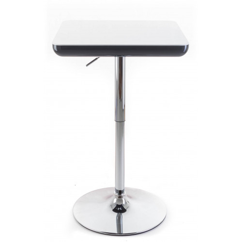 G21 Whieta bár asztal fekete/fehér, műanyag 60023086