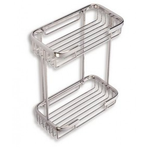 NOVASERVIS 6073,0 KÉTSZINTES RÁCSOS POLC 200 X 110 MM