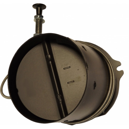 Edilkamin levegőbevezető csappantyú Aquatondo 29 kályhához, 125 mm 608850