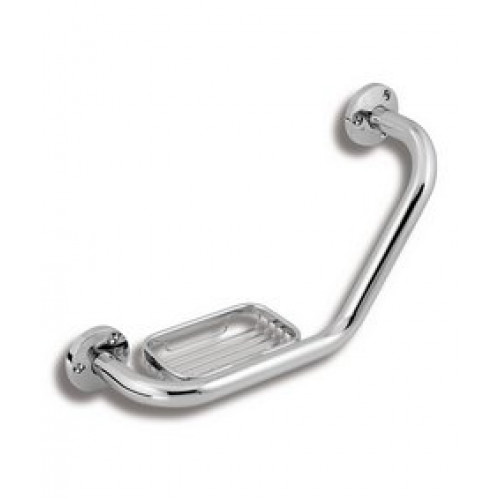 NOVASERVIS 6165,0 METALIA 1 KAPASZKODÓ, RÁCSOS SZAPPANTARTÓVAL, KRÓM