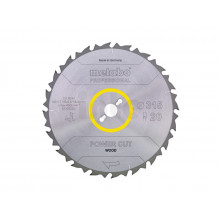 Metabo Precision Cut Wood Professional Körfűrészlap (315x30mm/Z20/FZ/22°) 628015000