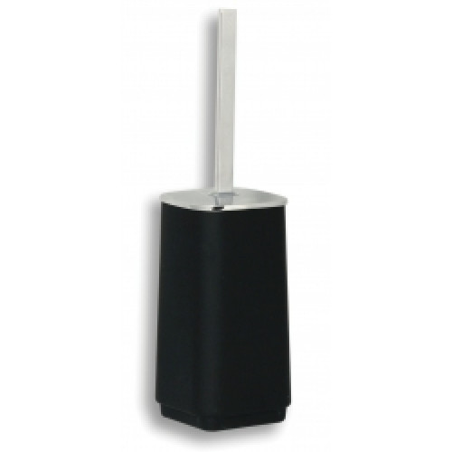 NOVASERVIS METALIA4 6433/1,5 ÁLLÓ ÜVEG WC-KEFE TARTÓ KEFÉVEL