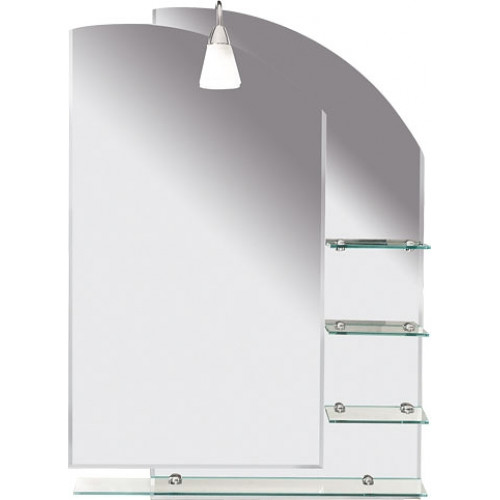 AQUALINE Wega tükör polccal, 65 x 90 cm 65028