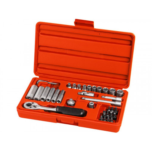 EXTOL PREMIUM 36 db-os racsnis dugókulcs készlet 6520