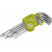 EXTOL CRAFT TORX kulcs klt., Cr40. 9db 66011