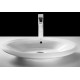 ROCA Urbi 6 pultra ültethető porcelán mosdó, 64 x 43 cm A32722B00M