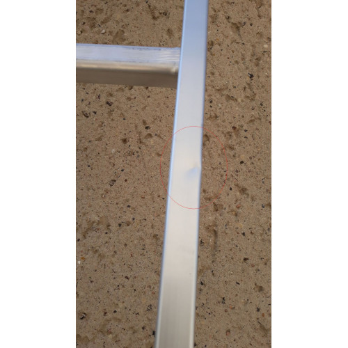 FIELDMANN FZZ 4008 2 ÁGÚ TELESZKÓPOS ALUMINIUM LÉTRA 10 FOKOS 50003366