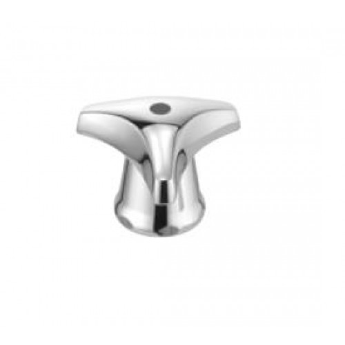 KLUDI Standard fogantyú 01 trias fogantyú, piros jelzéssel, króm 7558605-00